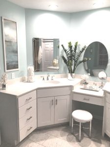 bathroom sink and vanity replacement